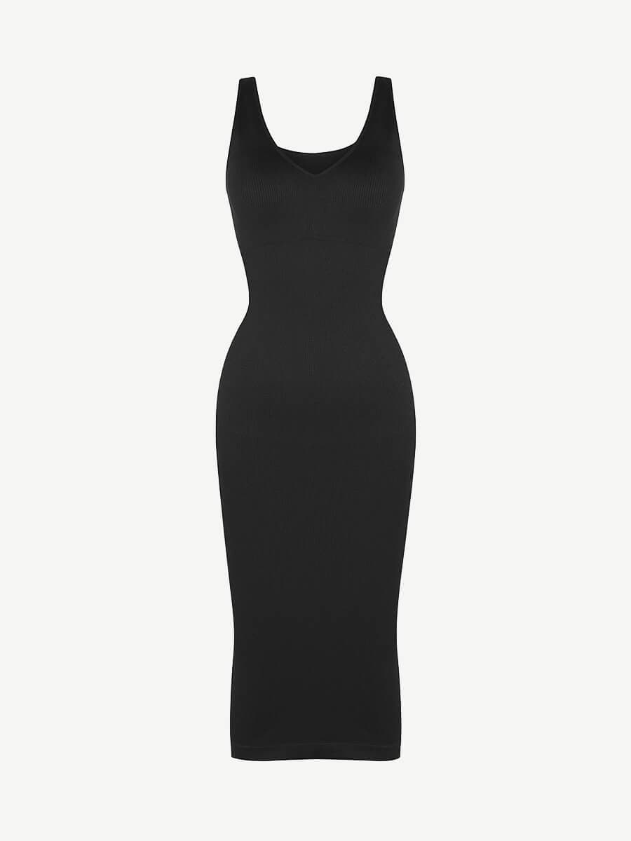 V-Neck Trim Dress