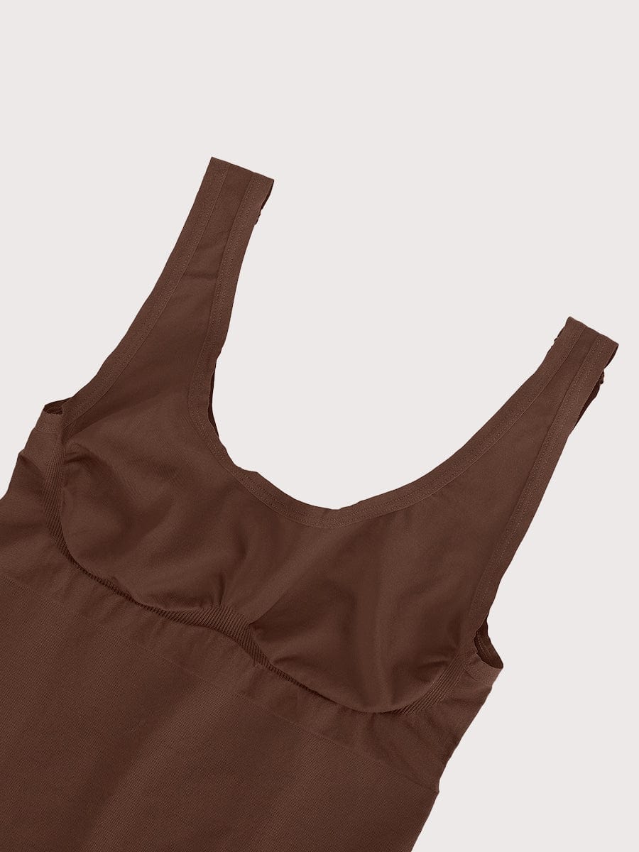 EcoSculpt Belly Control Thong Bodysuit