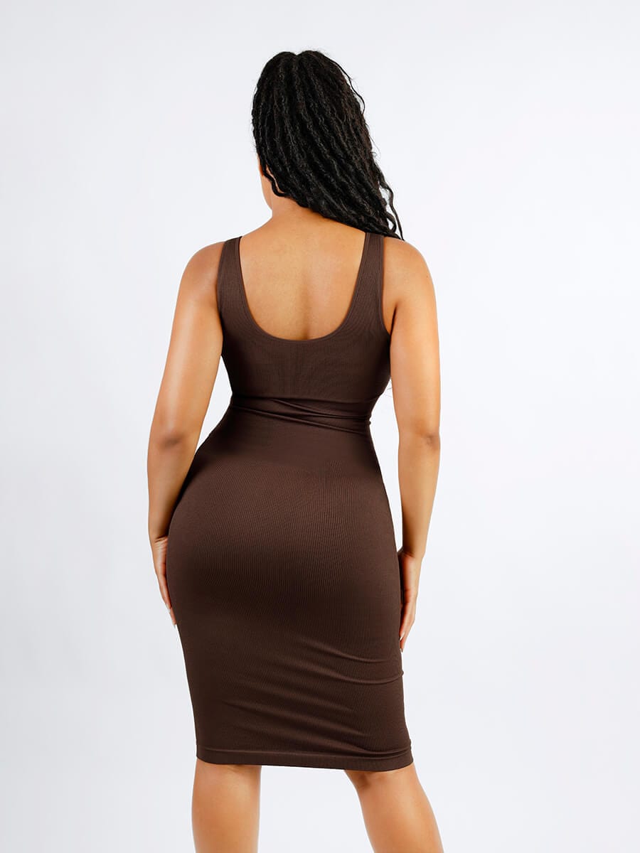 V-Neck Trim Dress